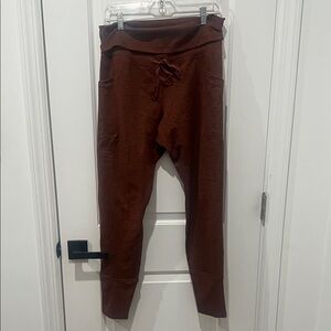 Old Navy Cozecore Go-Dry Women's Brown Joggers Size Large